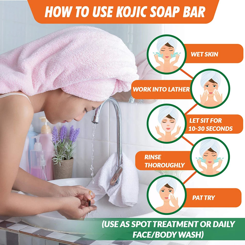 Papaya Skin Facial and Body Care Vegan Soap