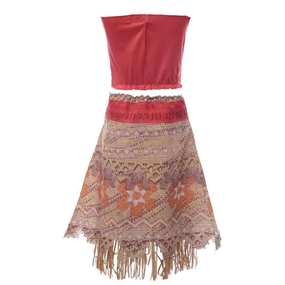 Moana Costume Little Girl Princess Outfit