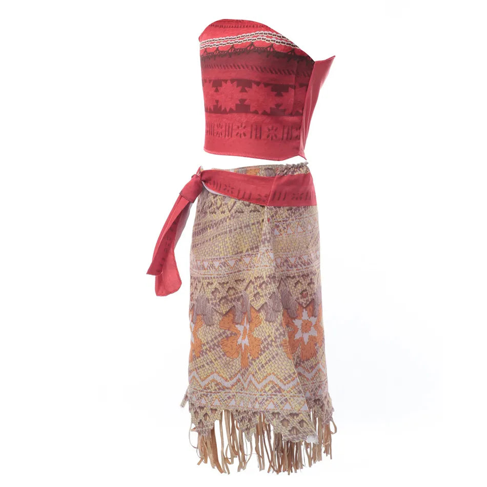 Moana Costume Little Girl Princess Outfit