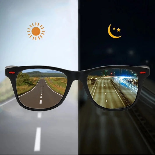 Night Vision Polarized Sunglasses Men - Drive safely at Night