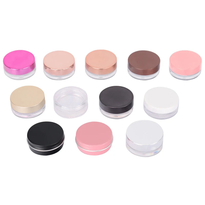 1PC Round Lid Eyebrow Fixed Gel Cosmetics Makeup