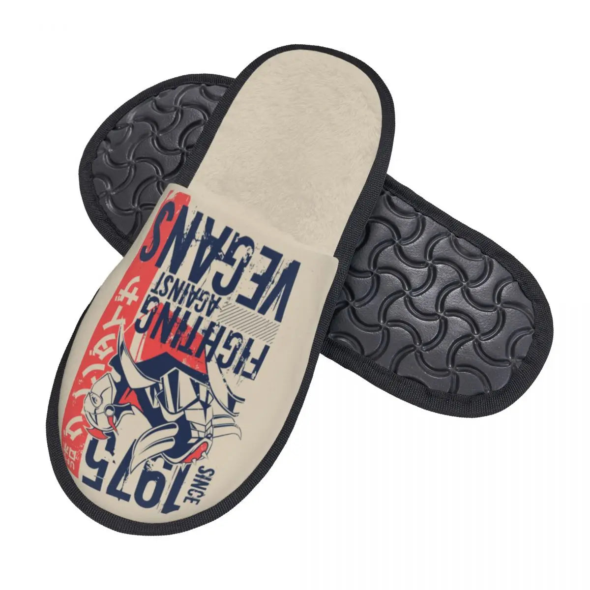 Goldorak Grandizer Vegan House Slippers Women Cozy Memory Foam UFO Robot Goldrake Anime Slip On Spa Slipper Shoes