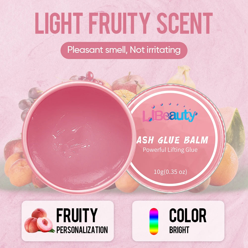 Lash Lifting Glue Wax Vegan Balm Non-Irritation Strong Fixer