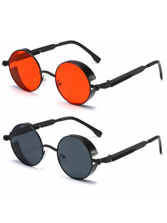 Men Women Fashion Round Glasses